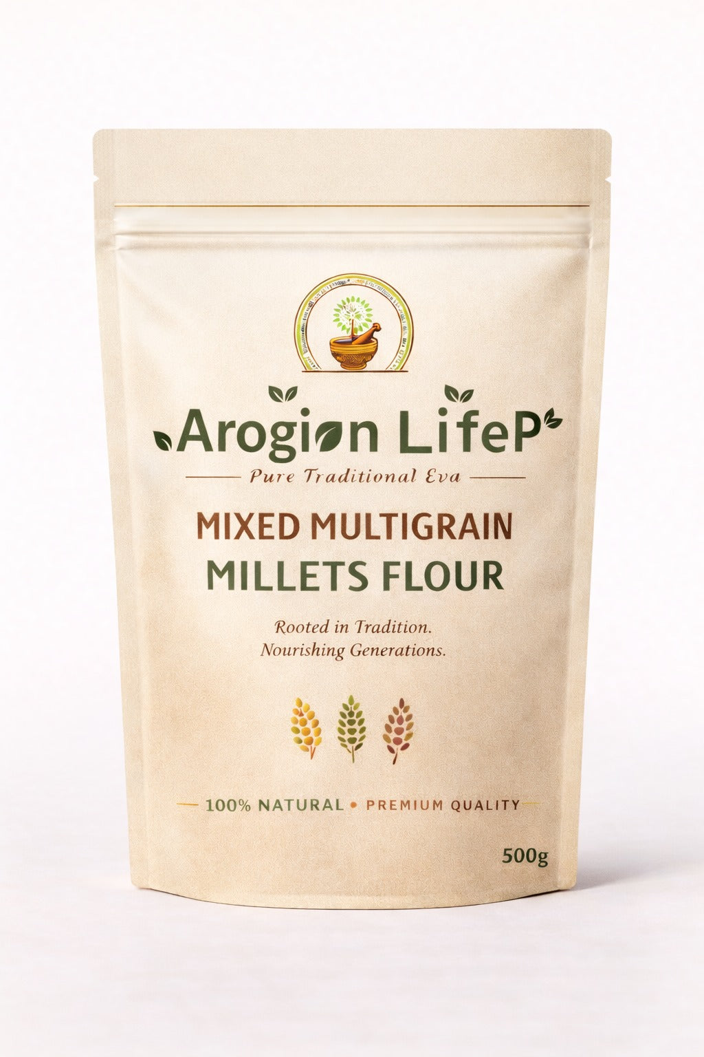 Arogion LifeP Mixed Multigrain Millets Flour
