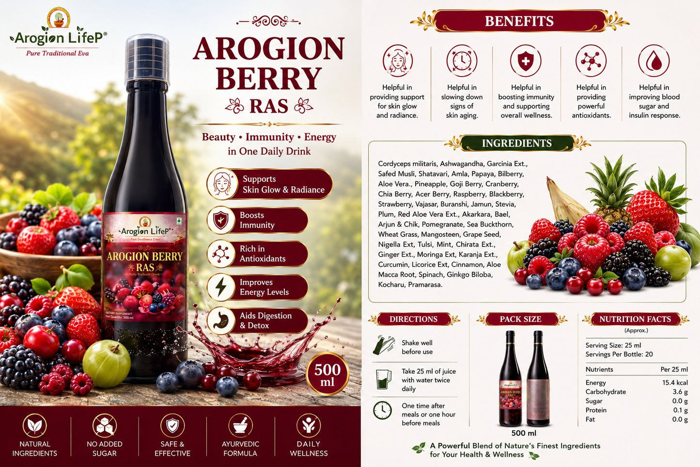 Arogion Berry Ras