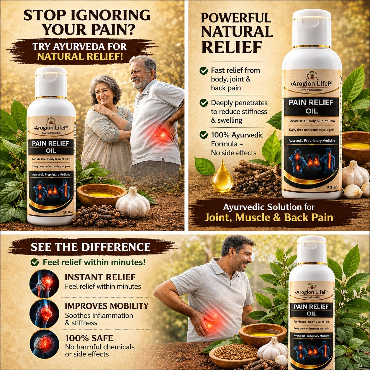 Pain oil